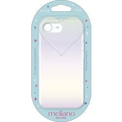 iPhone 16e用 ソフトケース ハートフレーム Meliano クリアオーロラ PM-A25SUCHACR