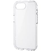 iPhone 16e用 ハイブリッドケース TOUGH SLIM LITE オールクリア ストラップシート付属 クリア PM-A25STSLACR