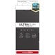 iPhone 16e用 レザーケース 手帳型 UltraSlim 薄型 磁石付き ブラック PM-A25SPLFUBK