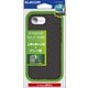 iPhone 16e用 ハイブリッドケース シリコン カラータイプ ブラック PM-A25SHVSCCBK
