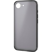 iPhone 16e用 ハイブリッドケース 極限保護 マットブラック PM-A25SHVCKKBK