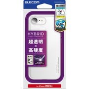 iPhone 16e用 ハイブリッドケース スタンダード クリア PM-A25SHVCKCR