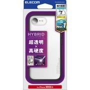 iPhone 16e用 ハイブリッドケース スタンダード マットブラック PM-A25SHVCKBK