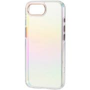 iPhone 16e用 ハイブリッドケース ＆Me オーロラ ストラップシート付属 ホワイト PM-A25SHVCACR