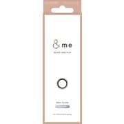 iPhone 16e用 カメラレンズガラスフィルム グリッター &me シルバー PM-A25SFLLG2SVG