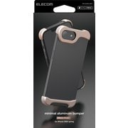 iPhone 16e用 アルミバンパー メタリックブラウン PM-A25SALBP4
