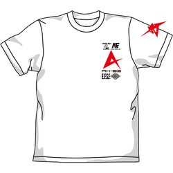 機動戦士ガンダム 逆襲のシャア Tシャツ ν（ニュー）ガンダム WHITE Lサイズ