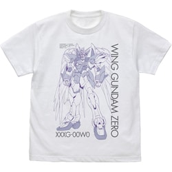 新機動戦記ガンダムW Endless Waltz Tシャツ ウイングガンダムゼロEW WHITE Lサイズ