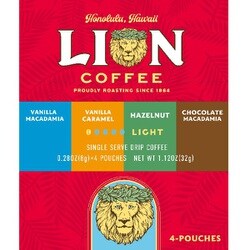 ライオンコーヒー シングルサーブ アソート 4袋