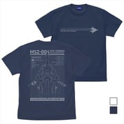 機動戦士Zガンダム Tシャツ 描き下ろし ウェイブライダー SLATE Sサイズ