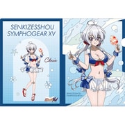 戦姫絶唱シンフォギアXV 描き下ろしクリアファイル マリンセーラー水着 Ver. 雪音 クリス