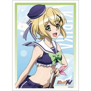 戦姫絶唱シンフォギアXV 描き下ろしスリーブ マリンセーラー水着 Ver. 暁 切歌 [トレーディングカード用品]