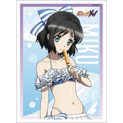 戦姫絶唱シンフォギアXV 描き下ろしスリーブ マリンセーラー水着 Ver. 小日向 未来 [トレーディングカード用品]