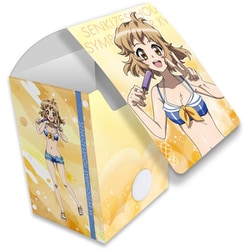 戦姫絶唱シンフォギアXV 描き下ろしデッキケース マリンセーラー水着 Ver. 立花 響 [トレーディングカード用品]