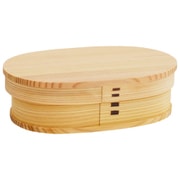 秋田杉 曲げわっぱ 小判 弁当箱 (小) 約490ml 2450