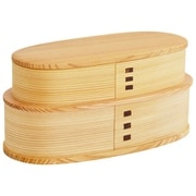 秋田杉 曲げわっぱ やぐら 弁当箱 （入子） 約940ml 2550