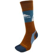 スキーソックス 2toe フリーライド アナトミカル スキーソックス GD/BL(904) Lサイズ(27-29cm) 30307
