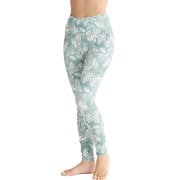 FROM THE INSIDE LEGGINGS 水陸両用 レディース フィットネス ヨガ タイツ KHA Lサイズ RPT251518