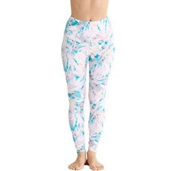 FROM THE INSIDE LEGGINGS 水陸両用 レディース フィットネス ヨガ タイツ PNK Lサイズ RPT251518