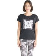 FROM THE INSIDE TEE 水陸両用 レディース フィットネス ヨガ シャツ BLK Sサイズ RST251523