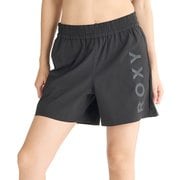 MY 1ST ROXY SHORTS 水陸両用 レディース フィットネス ヨガ ショートパンツ BLK Mサイズ RPT251530