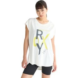 ENJOY THE DIFFERENCE 水陸両用 レディース フィットネス ヨガ シャツ WHT Sサイズ RST251537