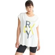 ENJOY THE DIFFERENCE 水陸両用 レディース フィットネス ヨガ シャツ WHT Sサイズ RST251537