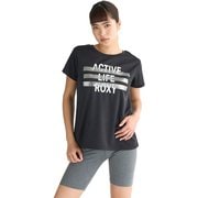FLASHBACK 水陸両用 レディース フィットネス ヨガ シャツ BLK Mサイズ RST251538