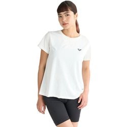 UPLIFTING LIFE 水陸両用 レディース フィットネス ヨガ シャツ WHT Mサイズ RST251539