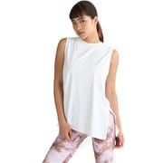 TREASURE YOUR HEALTH 水陸両用 レディース フィットネス ヨガ シャツ WHT Mサイズ RSL252562