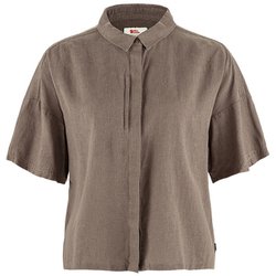 オビック ヘンプキャンプシャツ ショートスリーブ レディース シャツ Suede Brown（244） Sサイズ 14600200