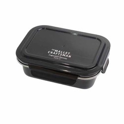 マリット ステンレス4点 ロックランチコンテナ M ブラック 640ml 412127