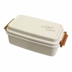 トレゾワ 2WAYタイトランチ2段 ホワイト 670ml 415906