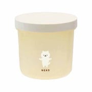 ムームーフレンズ フリージングクリアコンテナ ホワイト みるくねこ 430ml 415104
