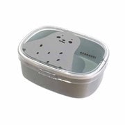 ムームー 抗菌 ワンタッチランチ M グレー ごまあざらし 600ml 387043