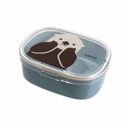 387050 [ムームー 抗菌ワンタッチランチ M ブルー きゃらめるらっこ 600ml]