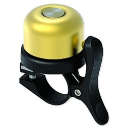 ブロンズ製ベル型タグホルダー for Loshall Tag （AirTag対応） ゴールド TGBD-GD