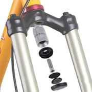 フロントサスペンション取付式タグホルダー for Loshall Tag （AirTag対応） TGFS-BK