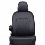 シートカバー 全席セット プリウス ライン ブラック×ブラックステッチ 43ETB1222KK