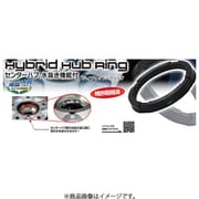 特許取得 水抜き機能付き MONZA ハイブリッド ハブリング φ67-60 BK MZ6760