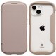 iPhone 15/14/13用 iFace Reflection ダイアリー ポリカーボネート クリアケース ベージュ 41-983522