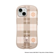iPhone 15用 iFace First Classケース ポケットモンスター チェック・ベージュ 41-984178