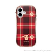 iPhone 16用 iFace First Class MagSynq ケース ポケットモンスター チェック・レッド 41-984185