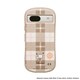 Google Pixel 8a用 iFace First Classケース ポケットモンスター チェック・ベージュ 41-984239