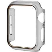 Apple Watch 40mm クリアカラーハードフレーム ゴールド・チャコールブラック 669-985052