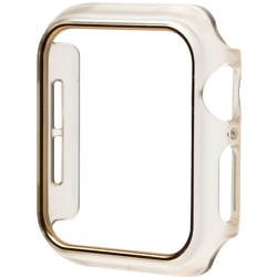 Apple Watch 40mm クリアカラーハードフレーム ゴールド・グレージュ 669-985069
