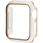 Apple Watch 40mm クリアカラーハードフレーム ゴールド・グレージュ 669-985069