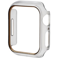 Apple Watch 41mm クリアカラーハードフレーム ゴールド・チャコールブラック 669-985076