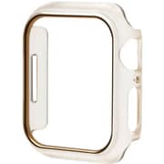 Apple Watch 41mm クリアカラーハードフレーム ゴールド・グレージュ 669-985083