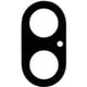 iPhone 16/16 Plus用 iFace Tempered Glass Camera Lens Protector（強化ガラス カメラレンズプロテクター） ブラック 41-985342